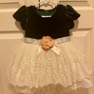 Beautiful holiday elegant lace dress